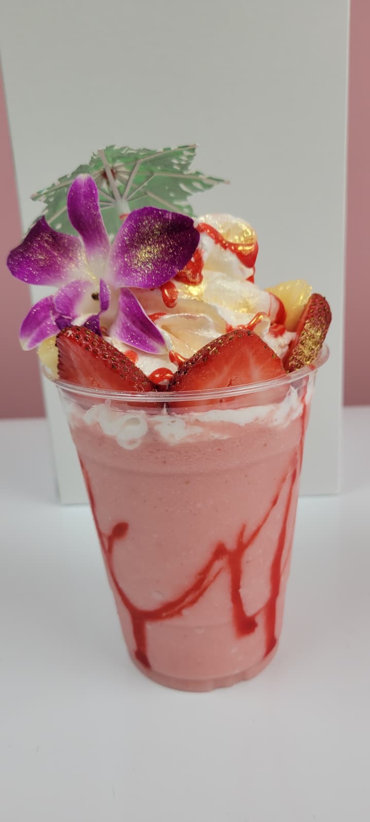 Strawberry Cream Frappe